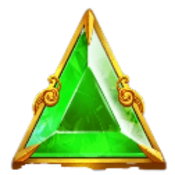 Groene edelsteen symbool
